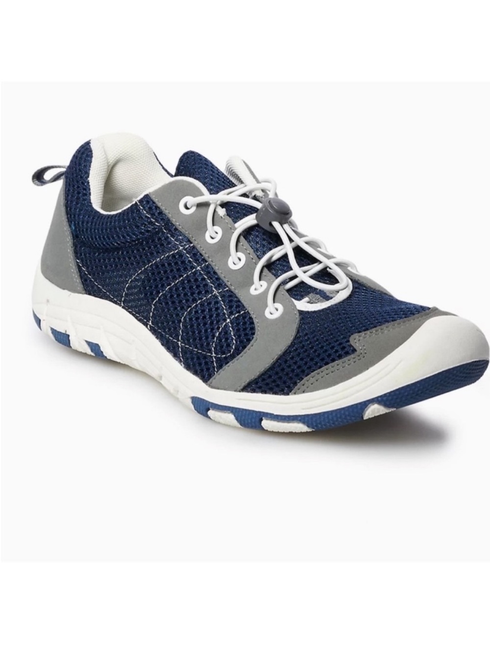 RocSoc Men’s Navy‎ Blue Grey Water Boat Shoes Boat Shoes Size 9
